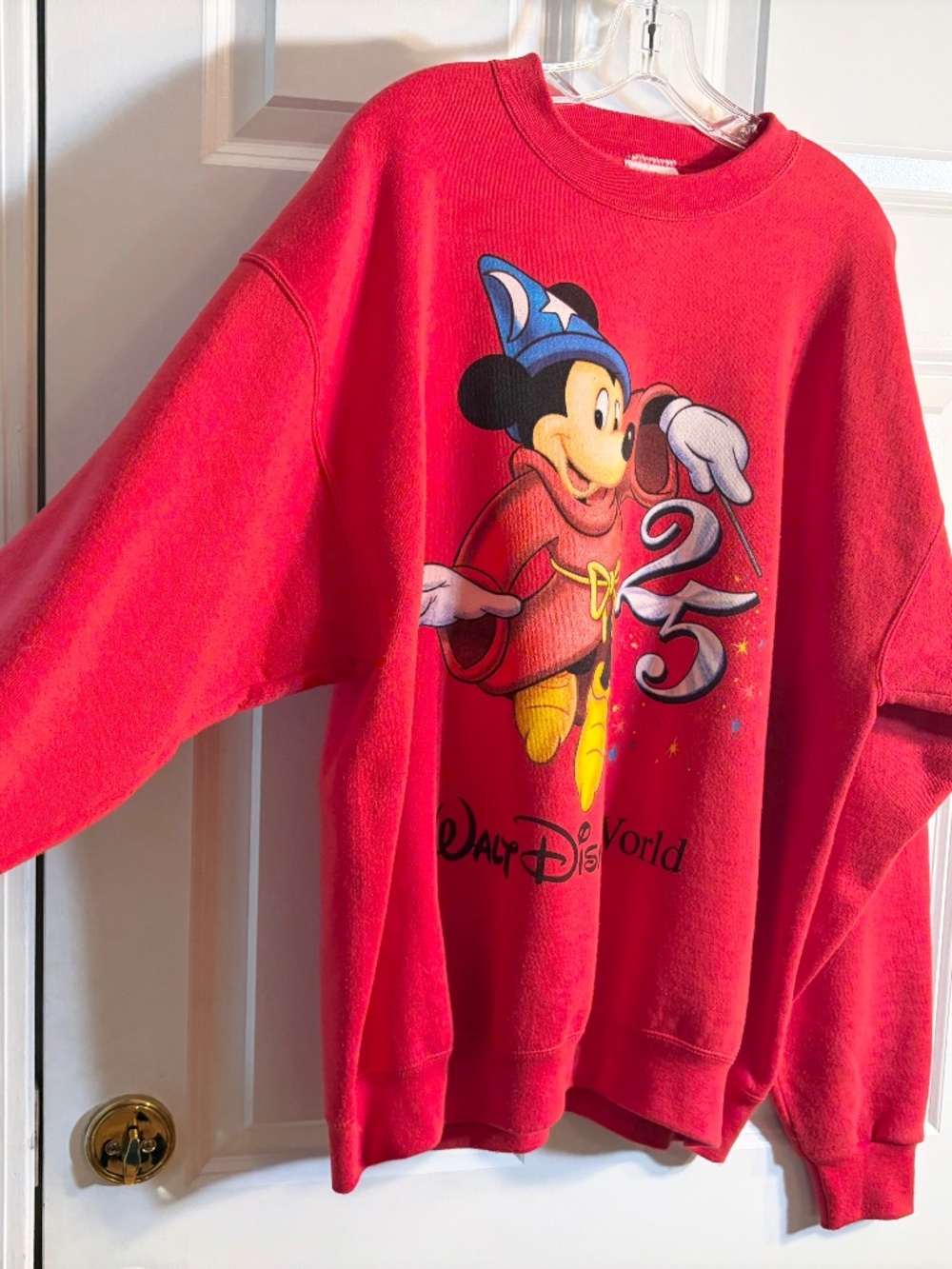Vintage Walt Disney World 25 Year Anniversary Sweatshirt